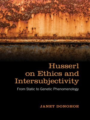 cover image of Husserl on Ethics and Intersubjectivity